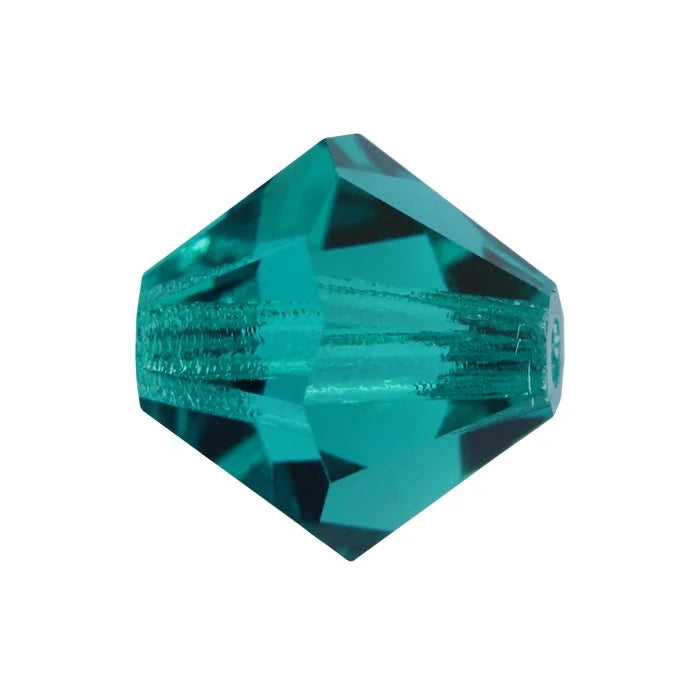 Toupies Preciosa MC Bead Rondell 4 mm - Blue Zircon x 30