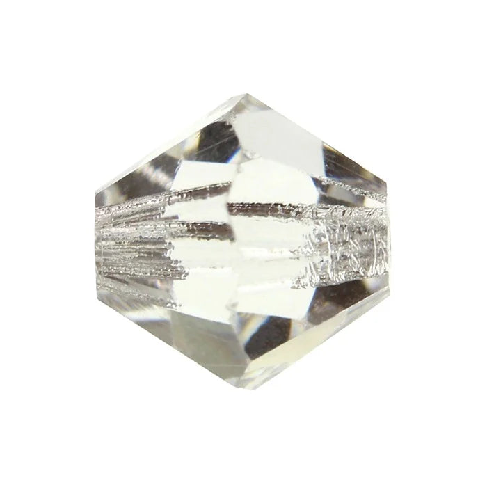 Toupies Preciosa MC Bead Rondell 4 mm - Crystal x 30