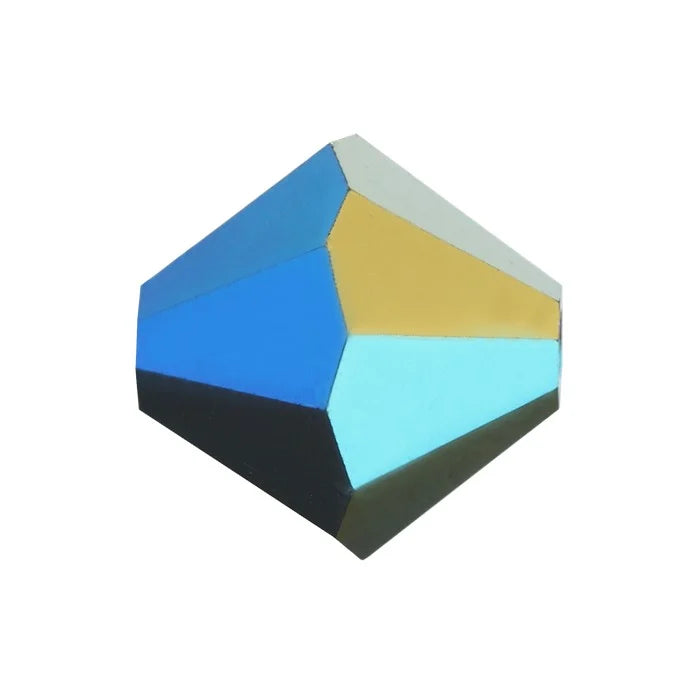 Toupies Preciosa MC Bead Rondell 4 mm - Jet AB x 30