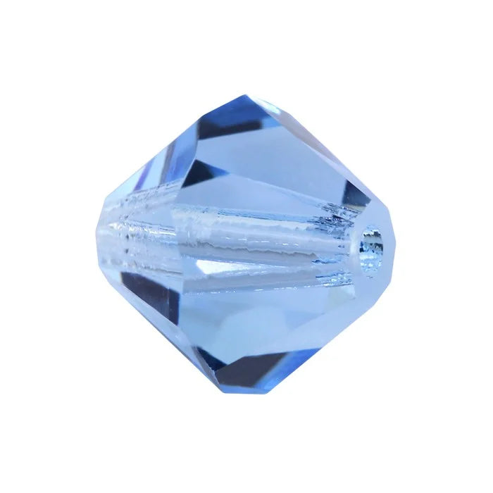 Toupies Preciosa MC Bead Rondell 4 mm - Light Sapphire x 30