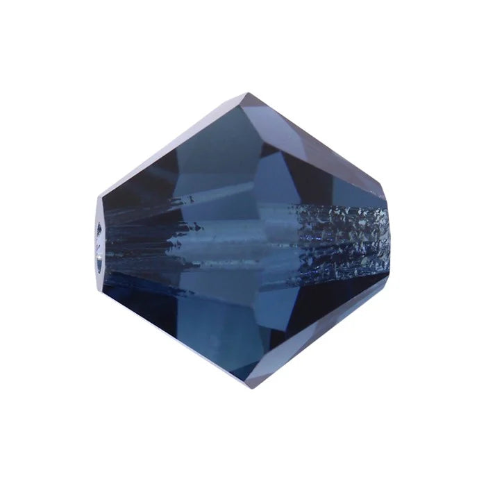 Toupies Preciosa MC Bead Rondell 4 mm - Montana x 30