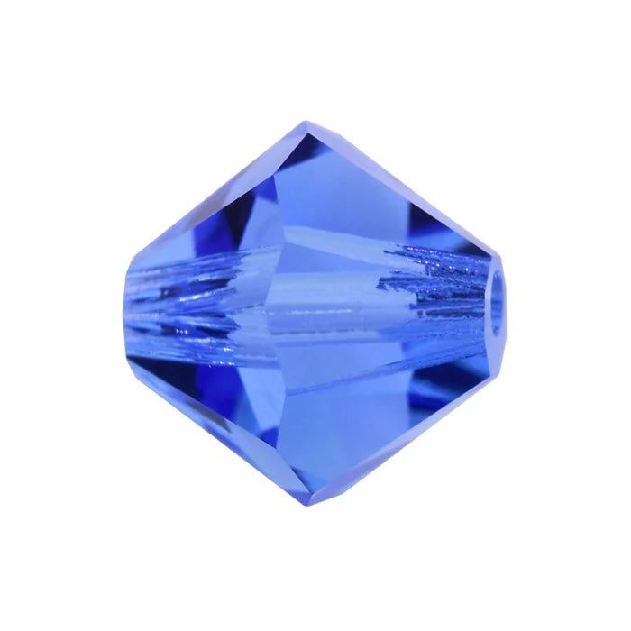 Toupies Preciosa MC Bead Rondell 4 mm - Sapphire x 30