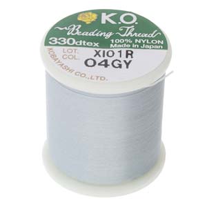 Fil KO Beading Thread 0.25 mm Light Grey (04GY) 50 m x 1