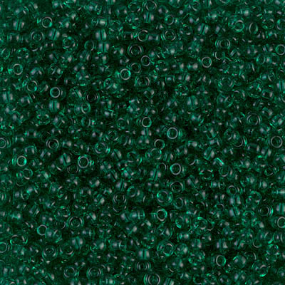 Rocailles Miyuki 11/0 RR 11-0147 Transparent Emerald x 8 g