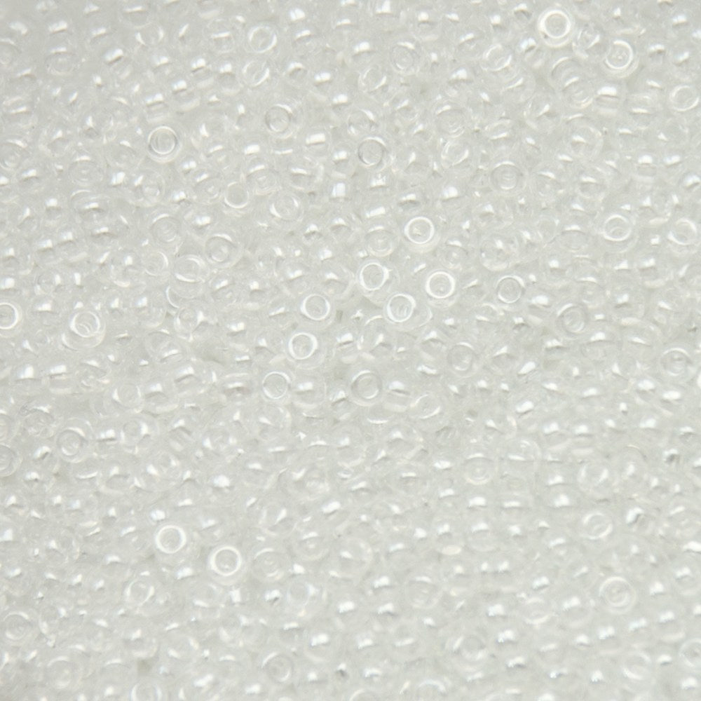 Rocailles Miyuki 11/0 RR 11-0160 Crystal Luster x 8 g