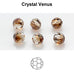 Rondes Preciosa MC Round Bead 4 mm - Crystal Venus x 20