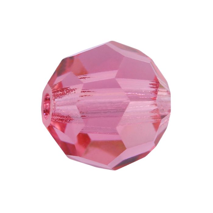 Rondes Preciosa MC Round Bead 4 mm - Rose x 20