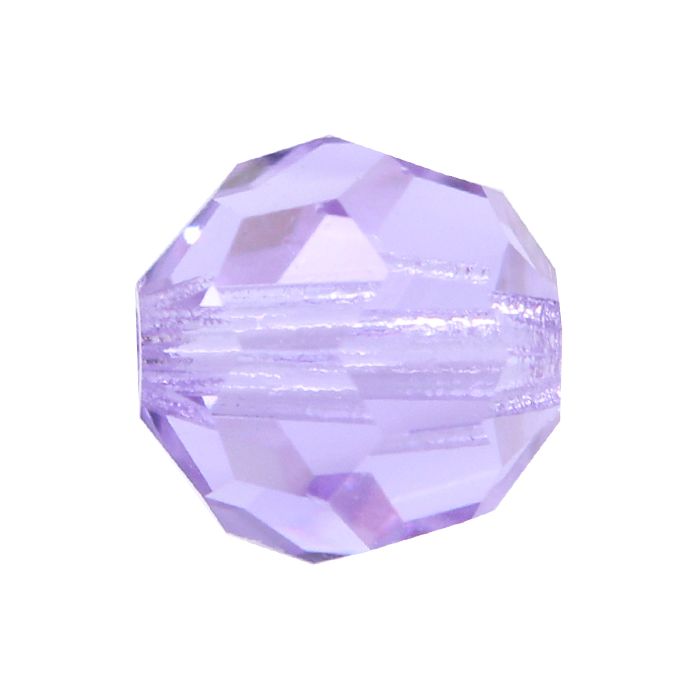 Rondes Preciosa MC Round Bead 4 mm - Violet x 20