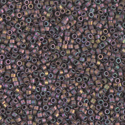 Miyuki Delica 11/0 DB-1056 Mat Metallic Taupe Gold Iris x 5 g