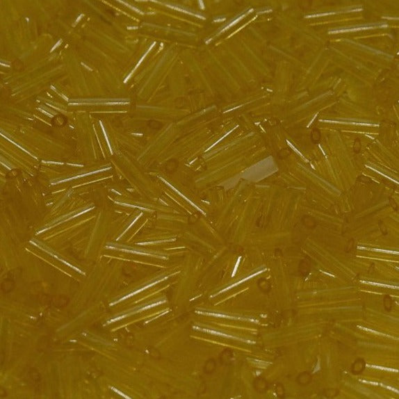 Miyuki Bugles 6 mm BGL2-132 Transparent Light Topaz x10g
