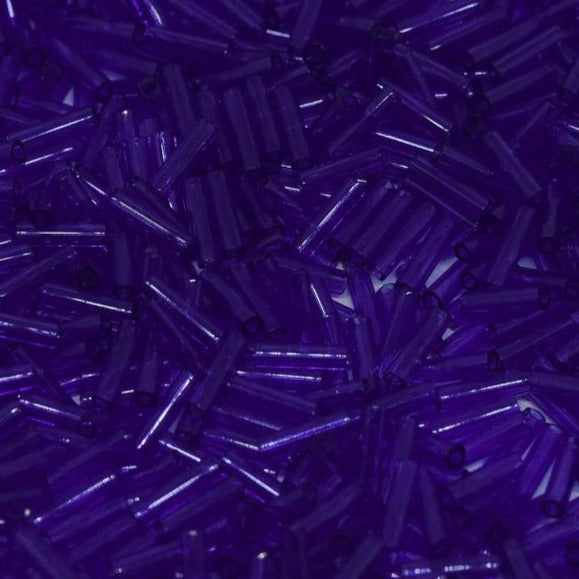 Miyuki Bugles 6 mm BGL2-151 Transparent Cobalt x10g