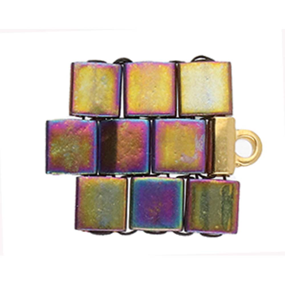 Cymbal - Embout de Tissage pour Perles Tila - Soros Doré x 1