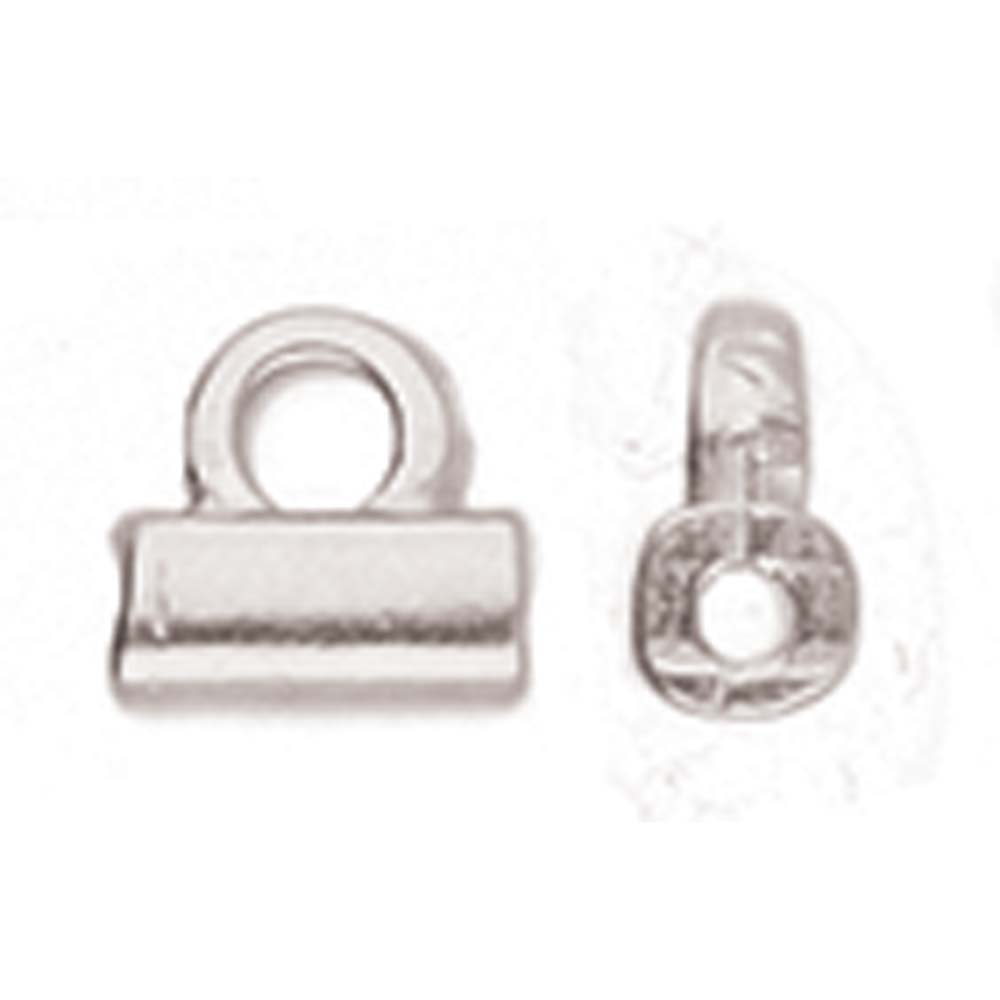 Cymbal - Embout de Tissage pour Perles Tila - Soros Argenté x 1