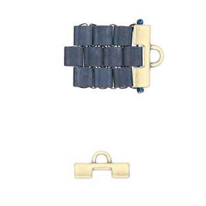 Cymbal - Embout de Tissage pour Perles Tila - Soros II Bronze Antique x 1