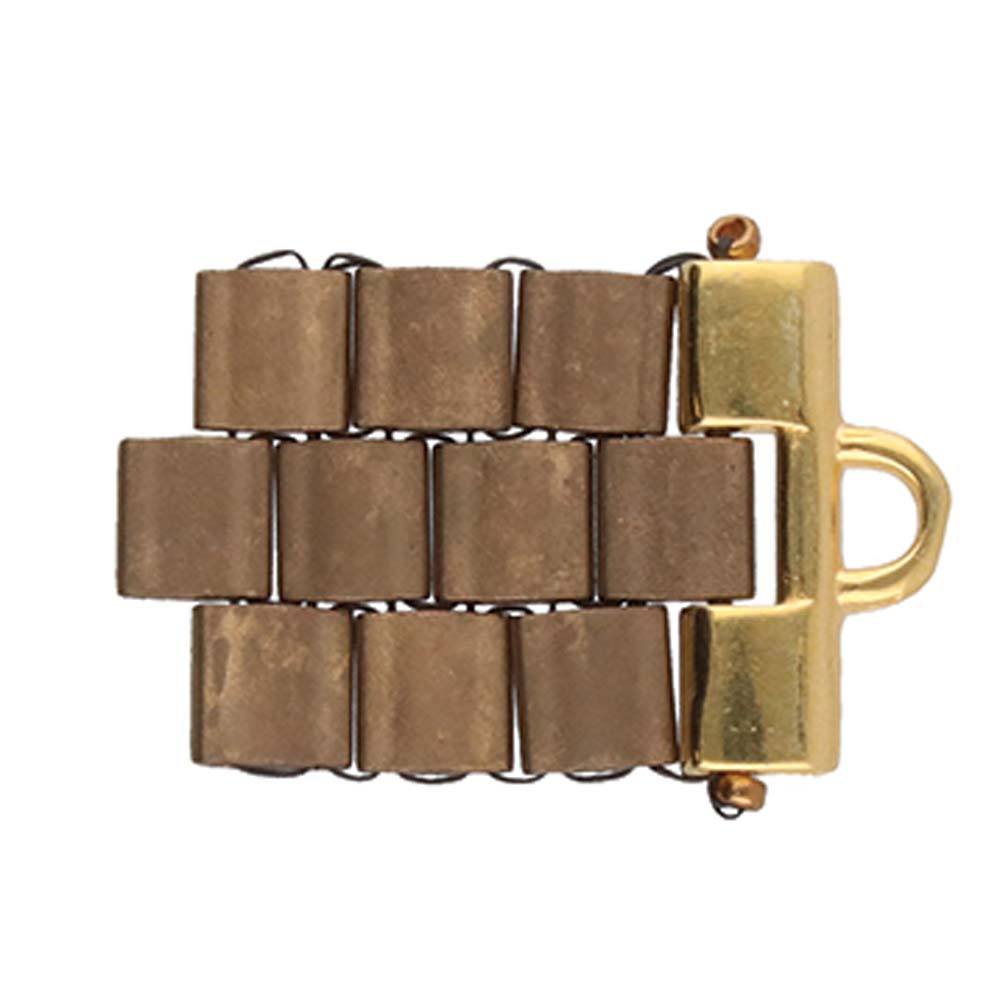 Cymbal - Embout de Tissage pour Perles Tila - Soros II Doré x 1