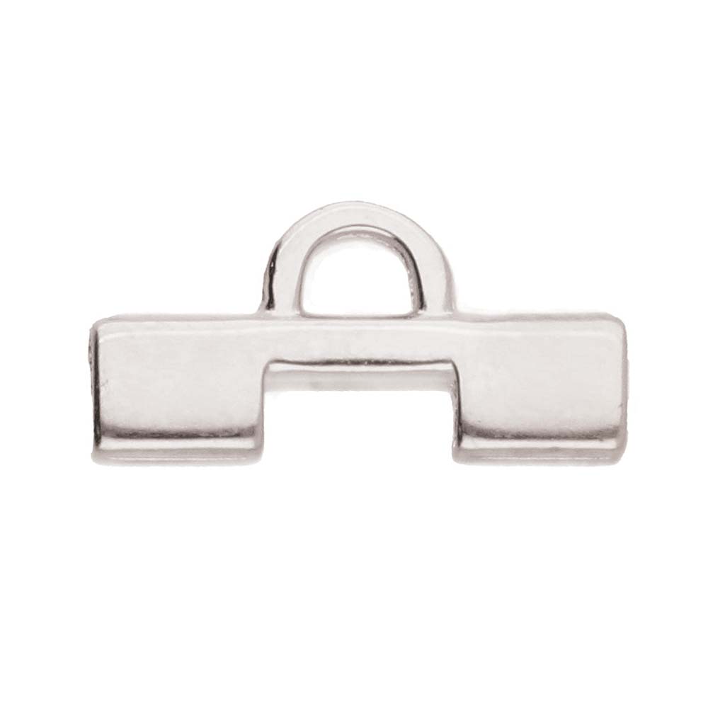 Cymbal - Embout de Tissage pour Perles Tila - Soros II Argenté x 1