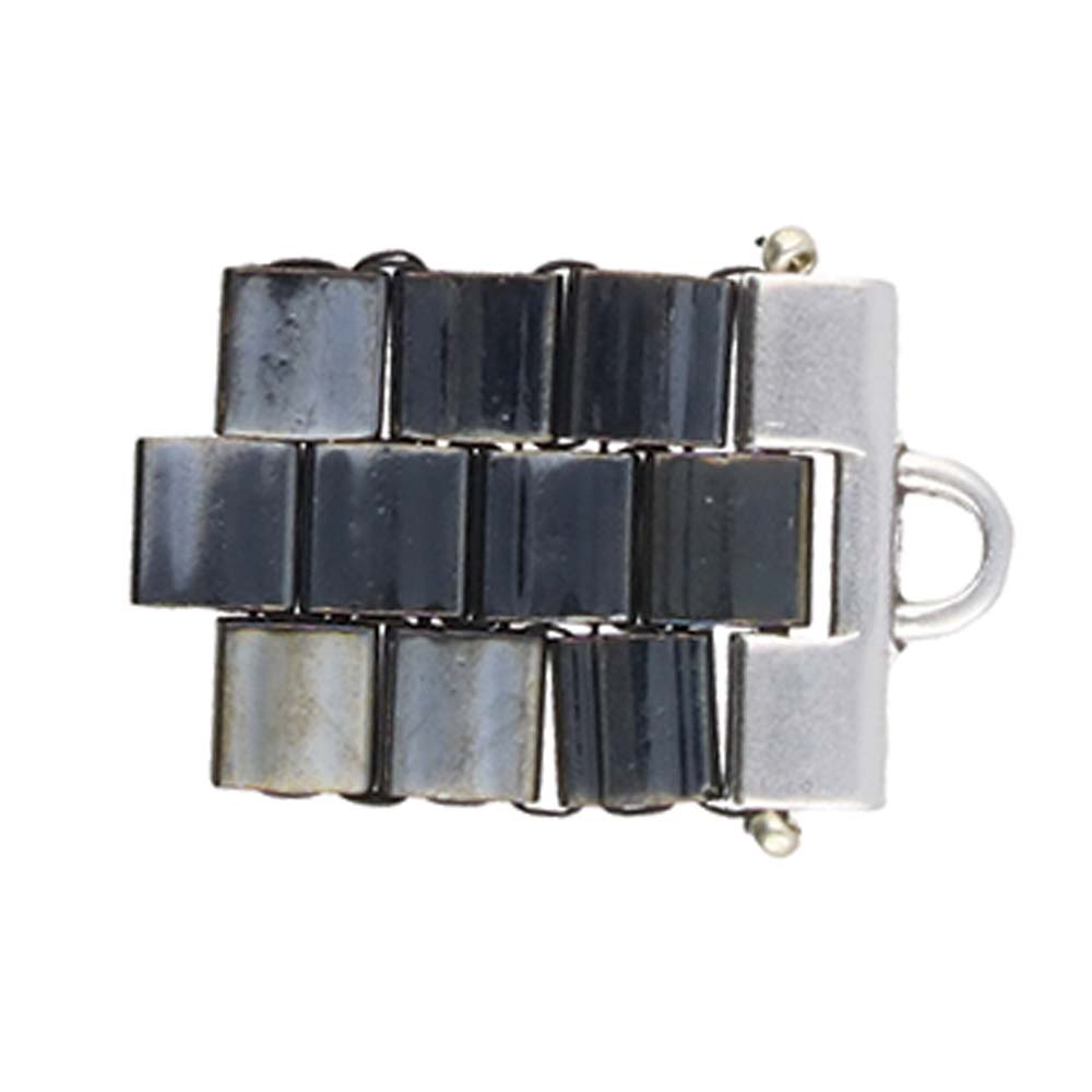 Cymbal - Embout de Tissage pour Perles Tila - Soros II Argenté x 1