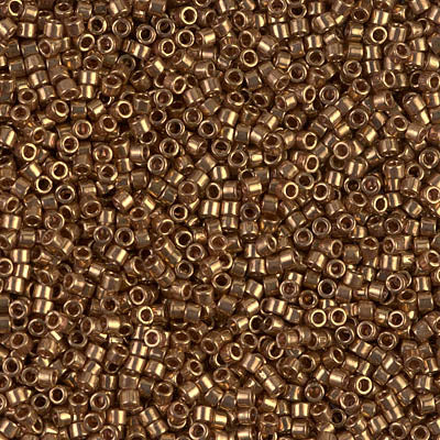 Miyuki Delica 11/0 DB-0022L Metallic Light Bronze x 8 g