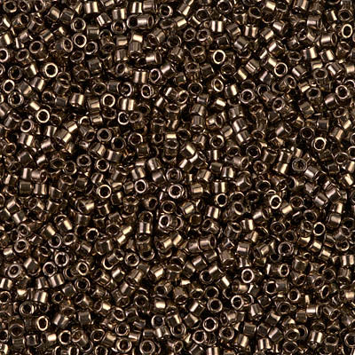 Miyuki Delica 11/0 DB-0022 Metallic Dark Bronze x 8 g