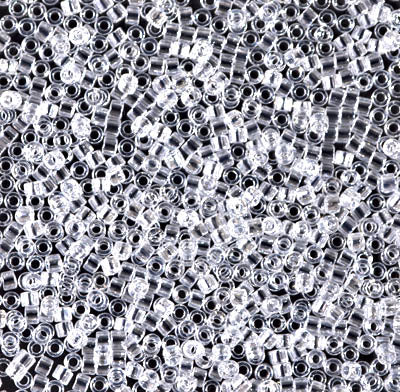 Miyuki Delica 11/0 DB-0050 Crystal Luster x 8 g