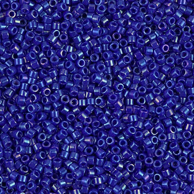 Miyuki Delica 11/0 DB-0216 Opaque Cobalt Luster x 8 g
