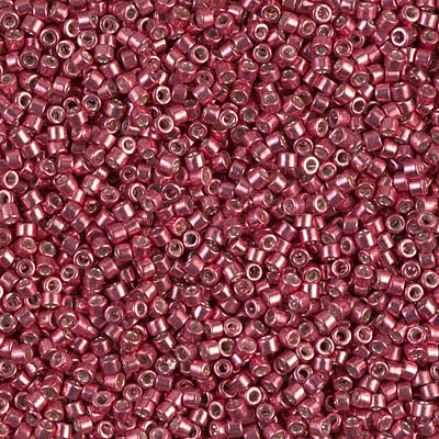 Miyuki Delica 11/0 DB-0428 Galvanized Light Cranberry x 5 g