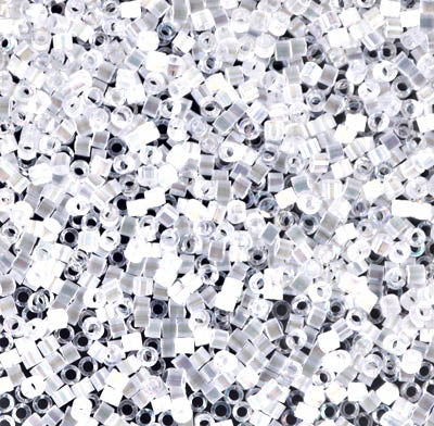 Miyuki Delica 11/0 DB-0670 Crystal AB Silk Satin x 8 g
