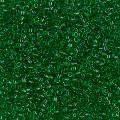 Miyuki Delica 11/0 DB-0705 Transparent Green x 8 g