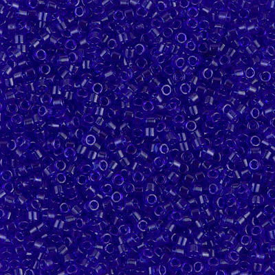 Miyuki Delica 11/0 DB-0707 Transparent Cobalt x 8 g
