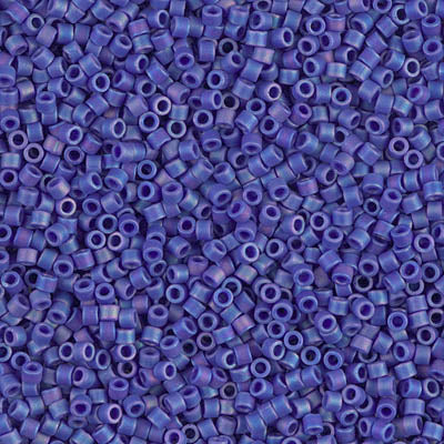 Miyuki Delica 11/0 DB-0880 Mat Opaque Cobalt AB x 8 g