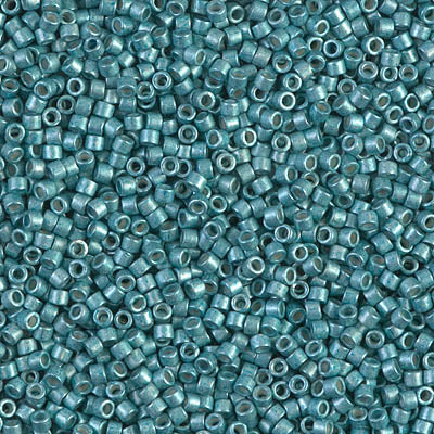 Miyuki Delica 11/0 DB-1183 Galvanized Semi-Frosted Dark Aqua x 5 g