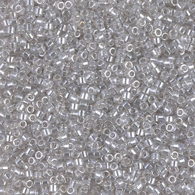 Miyuki Delica 11/0 DB-1477 Transparent Pale Taupe Luster x 8 g