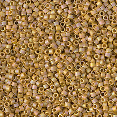 Miyuki Delica 11/0 DB-2303 Mat Opaque Glazed Honey Bee AB x 8 g