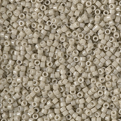 Miyuki Delica 11/0 DB-2363 Duracoat Opaque Dyed Oyster x 8 g