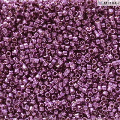Miyuki Delica 11/0 DB-2508 Duracoat Galvanized Purple Orchid x 5 g