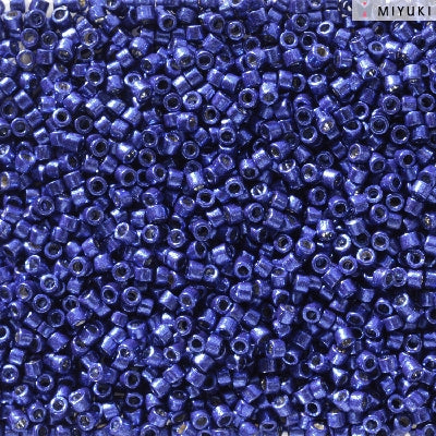 Miyuki Delica 11/0 DB-2511 Duracoat Galvanized Navy x 5 g