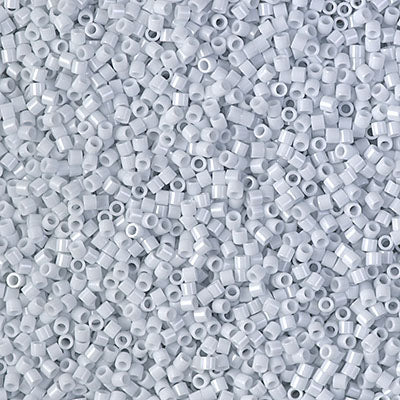 Miyuki Delica 15/0 DBS-0209 Opaque Light Gray Luster x 5 g