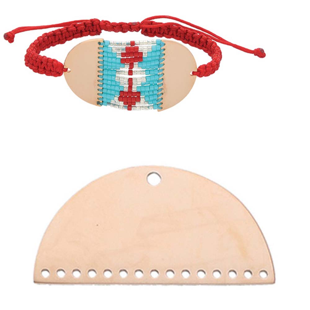 Intercalaire/Chandelier Multi-Rangs Forme Demi-Lune Doré Rose x 1