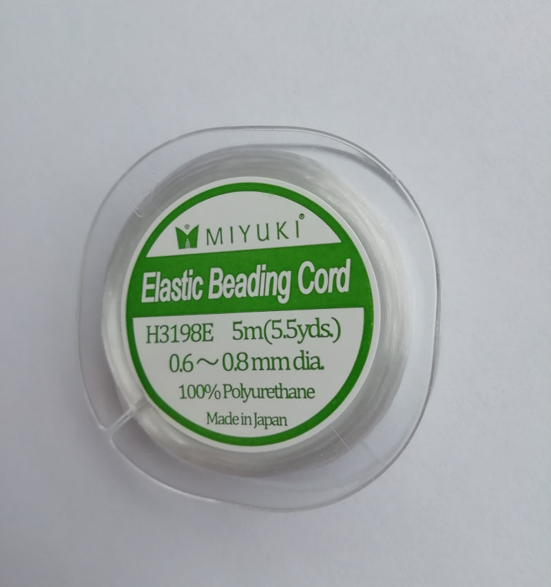 Miyuki Elastic Beading Cord 0.6 - 0.8 mm x 5 m
