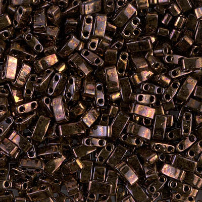 Half Tila Beads HTL-0457B Metallic Dark Raspberry Iris x 5 g