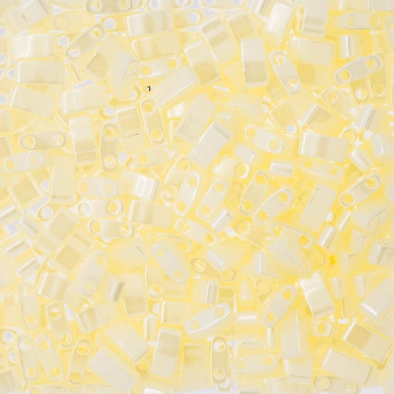 Half Tila Beads HTL-0513 Butter Cream Ceylon x 10 g
