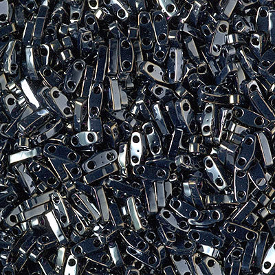 Quarter Tila Beads QTL-0464 Light Gunmetal x 10 g