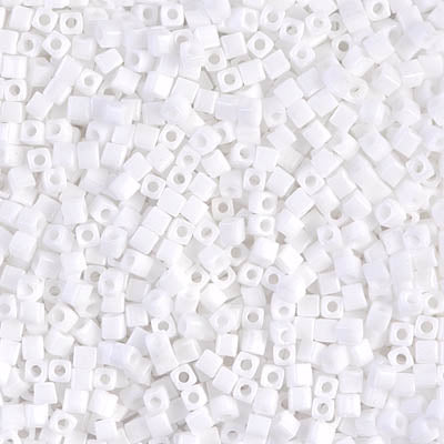 Square Beads 1.8 mm SB-0402 White x 10 g
