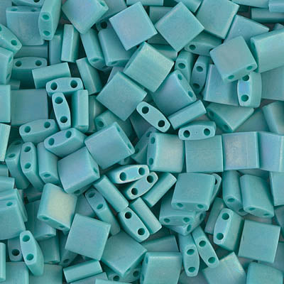 Tila Beads TL-0412FR Mat Opaque Turquoise Green AB x 10 g