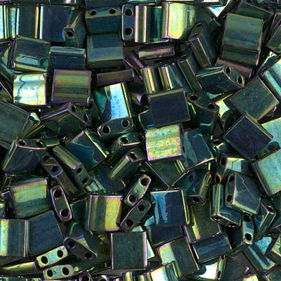 Tila Beads TL-0468 Metallic Malachite Green Iris x 10 g