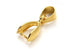 Attache Pendentif 17 mm Doré x 5