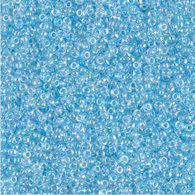 Rocailles Miyuki 11/0 RR 11-0269 Ice Blue Lined Crystal AB x 8 g