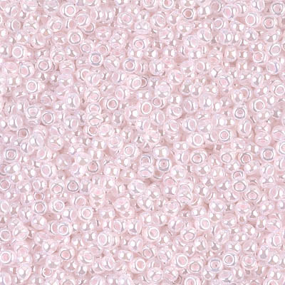 Rocailles Miyuki 11/0 RR 11-0517 Baby Pink Ceylon x 8 g