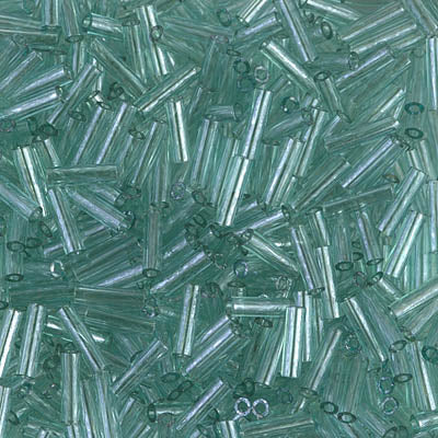 Miyuki Bugles 6 mm BGL2-2445 Transparent Sea Foam Luster x10g