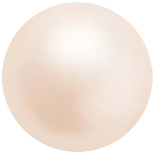 Preciosa Nacre Pearl 4 mm - Creamrose x 30